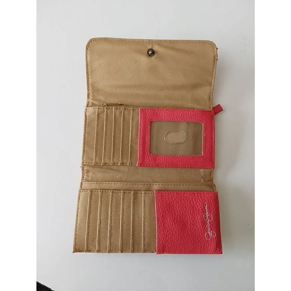 Jessica Simpson Wallet-Coral